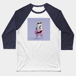 chilling cow Baseball T-Shirt